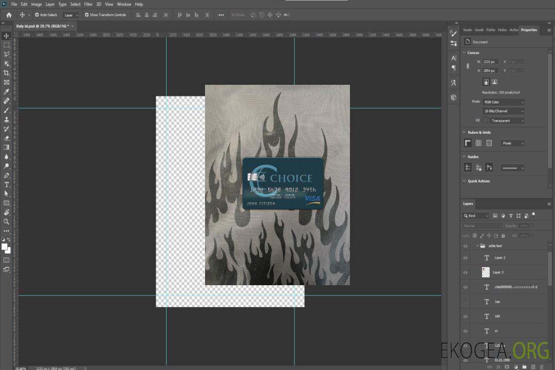 Photolook de la carte visa bancaire Belize Choice recto template Photolook de la carte visa bancaire Belize Choice recto template
